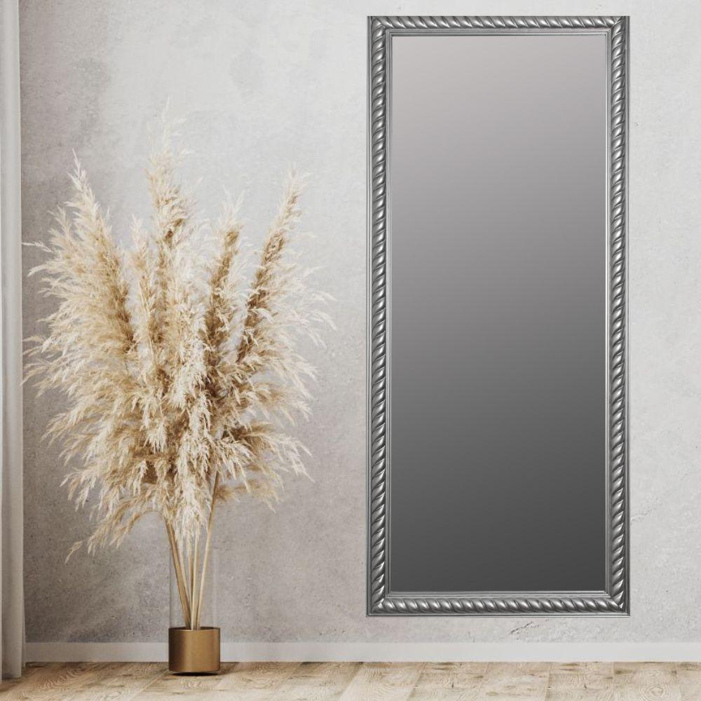 Traumhafter Spiegel MIRA 162x72cm antik-silber Facette Holzrahmen Bild 1