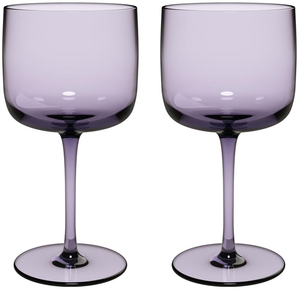 like. by Villeroy & Boch Like Glass Weinkelch 270 ml 2er Set Lavender - DS Bild 1