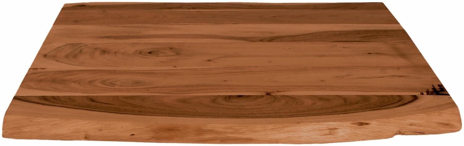 Tischplatte Baumkante Akazie Nuss 60 x 60 cm CURT 136820724 Bild 1