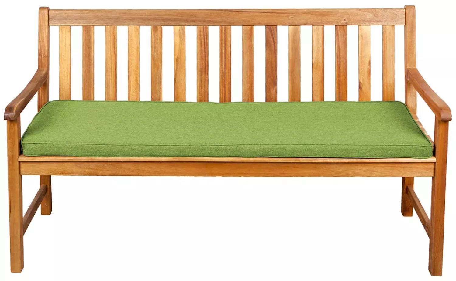 Gutekissen® Sitzkissen für Bank, Gartenschaukeln, Sitz, glatt. FK5 (190x40x5, Limette) Bild 1