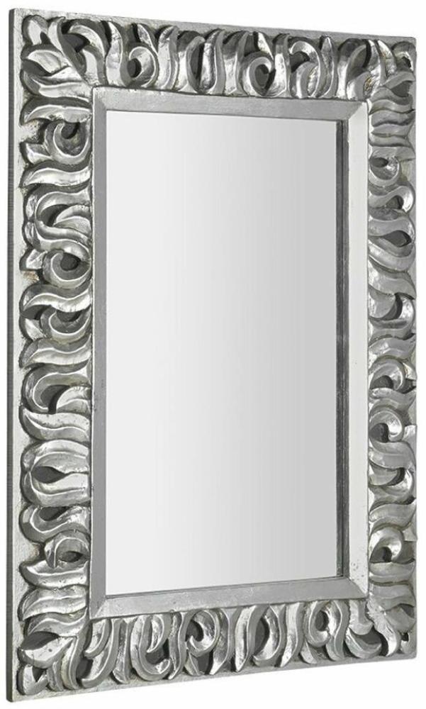 ZEEGRAS Rahmenspiegel, 70x100cm, Silber Bild 1