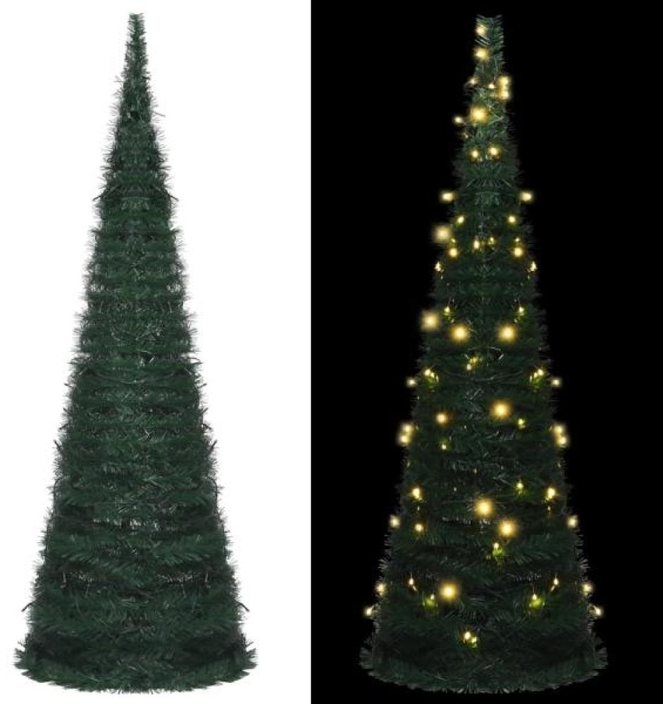 vidaXL Künstlicher Pop-Up-Weihnachtsbaum mit LED Grün 180 cm Bild 1