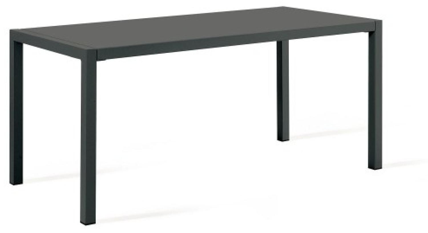 Tisch Quatris 160x80x75 cm schwarz Bild 1