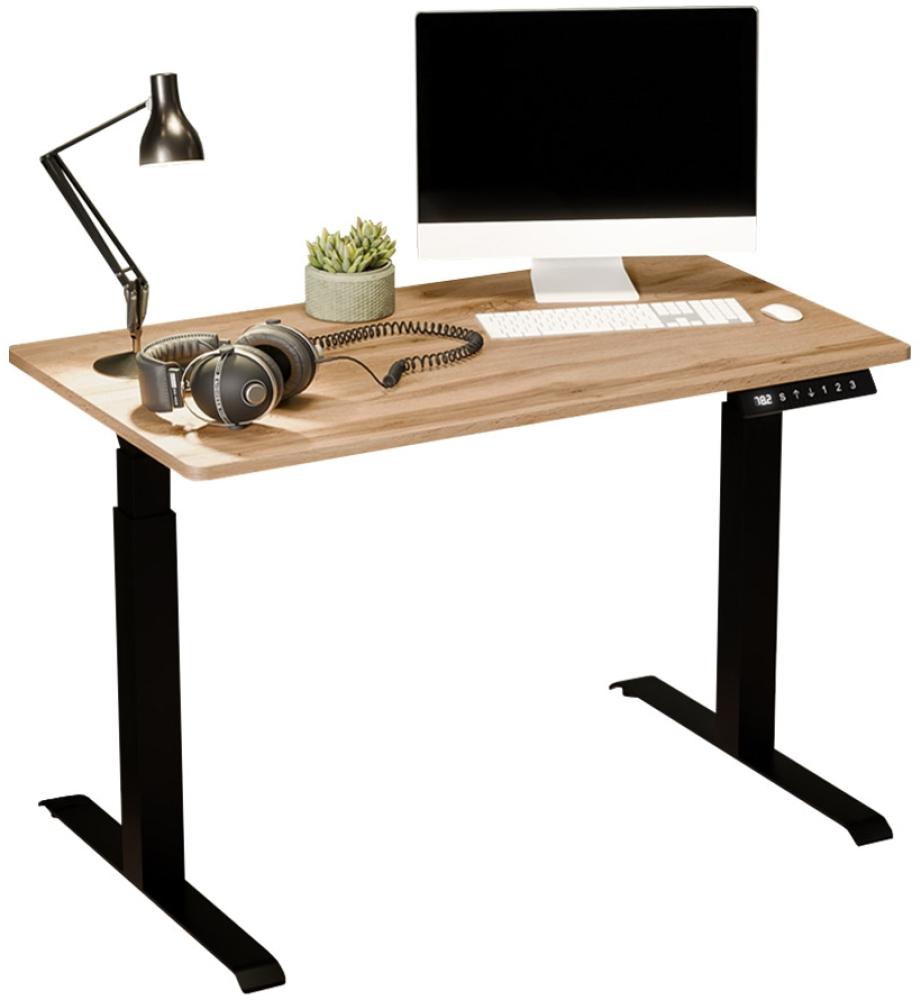 Elektrischer Höhenverstellbarer Schreibtisch Menny (Farbe: Wotan) Bild 1