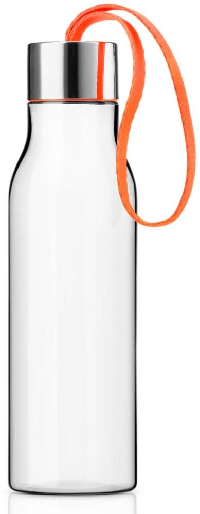 Eva Solo Trinkflasche, Sportflasche, Wasserflasche, Flasche, Trinken, BPA-freier Kunststoff/ Edelstahl/ Silikon/ Polyester, Orange, 500 ml, 502993 Bild 1
