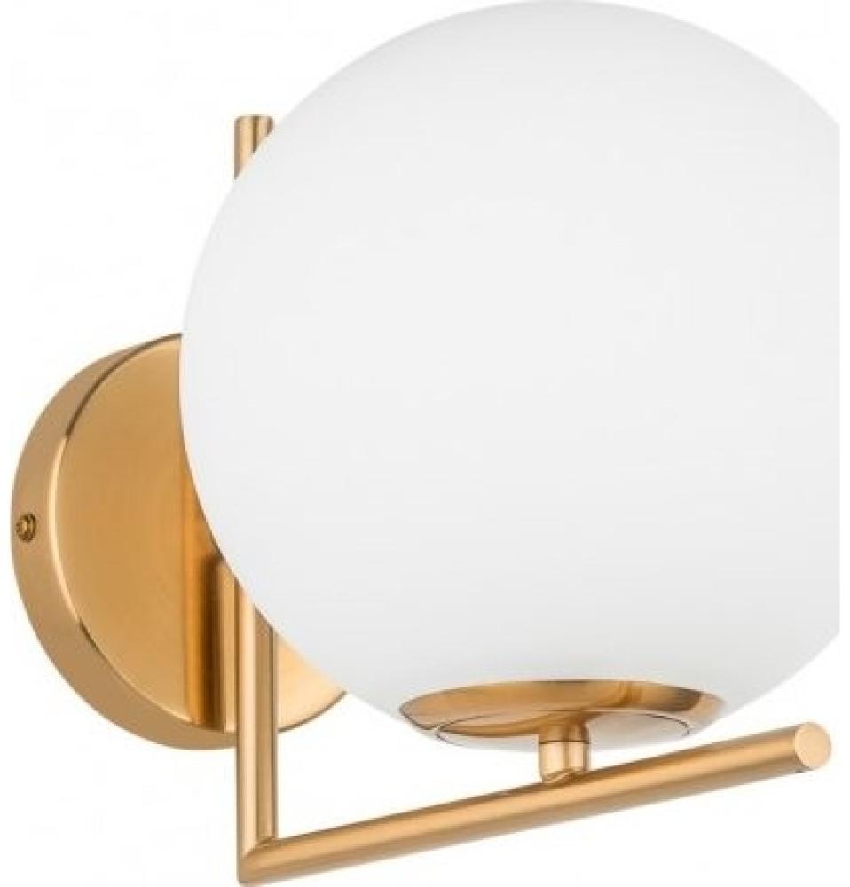 Wall lamp Italux Wall lamp for the living room white and gold Domon Bild 1
