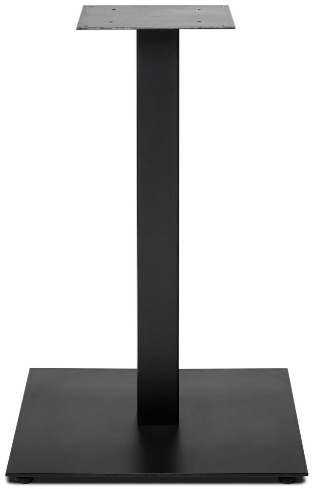 Tischgestell schwarz 72 cm quadratisch NAPOLI Bild 1