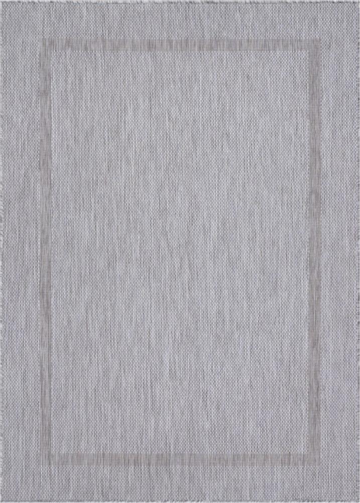 Outdoor Teppich Renata rechteckig - 120x170 cm - Silberfarbe Bild 1