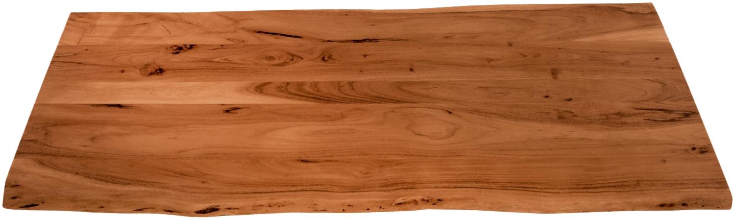 Tischplatte Baumkante Akazie Nuss 120 x 60 cm CURT 136820927 Bild 1