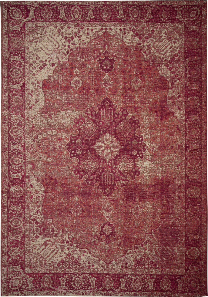 Vielseitiger Vintage Teppich COQUET TARA von Kadima Design. Farbe: Rosa, Größe: 120x170 cm Bild 1