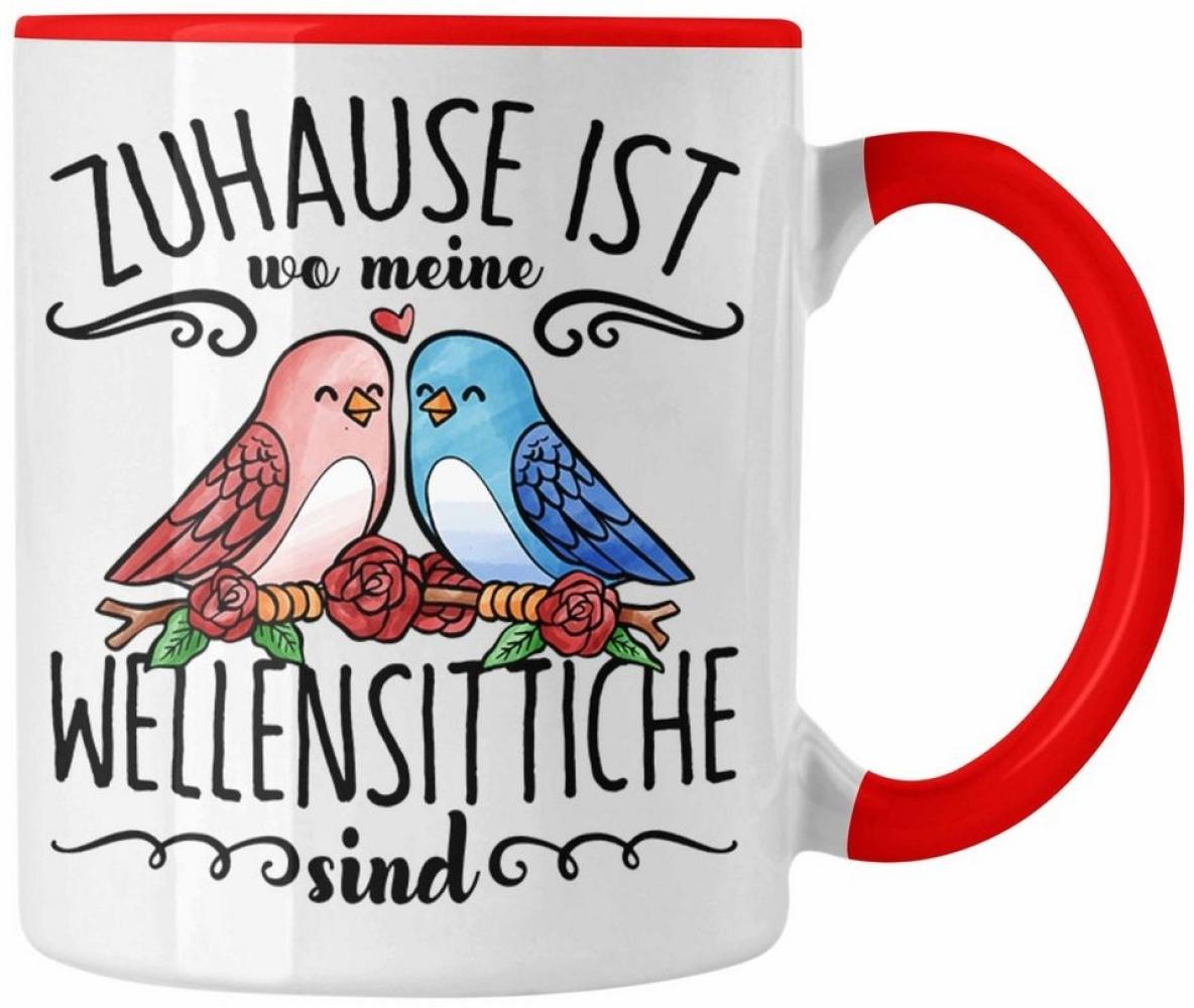 Trendation Tasse Lustige Tasse Wellensittich Besitzer Zuhause Ist Wo Meine Wellensittic Bild 1