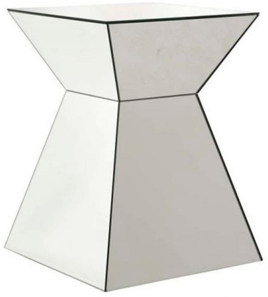 Casa Padrino Luxus Art Deco Designer Beistelltisch aus Spiegelglas - Luxus Tisch Bild 1