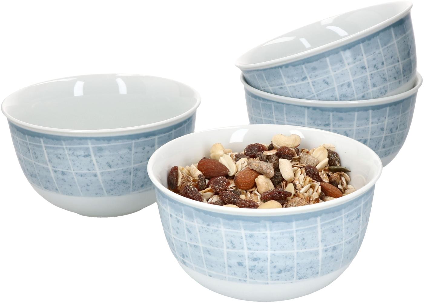 Ritzenhoff Nordic Ellen 4er Set Bowl-Schalen 450ml Müsli Salat Dessertschüssel Bild 1