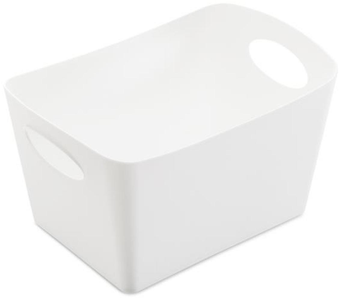 Koziol Boxxx S Aufbewahrungsbox, Aufbewahrungskiste, Aufbewahrungskorb, Kunststoff, Weiß, 1 L, 5745525 Bild 1