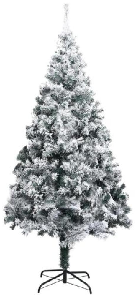 vidaXL Künstlicher Weihnachtsbaum Beschneit Grün 300 cm PVC Bild 1