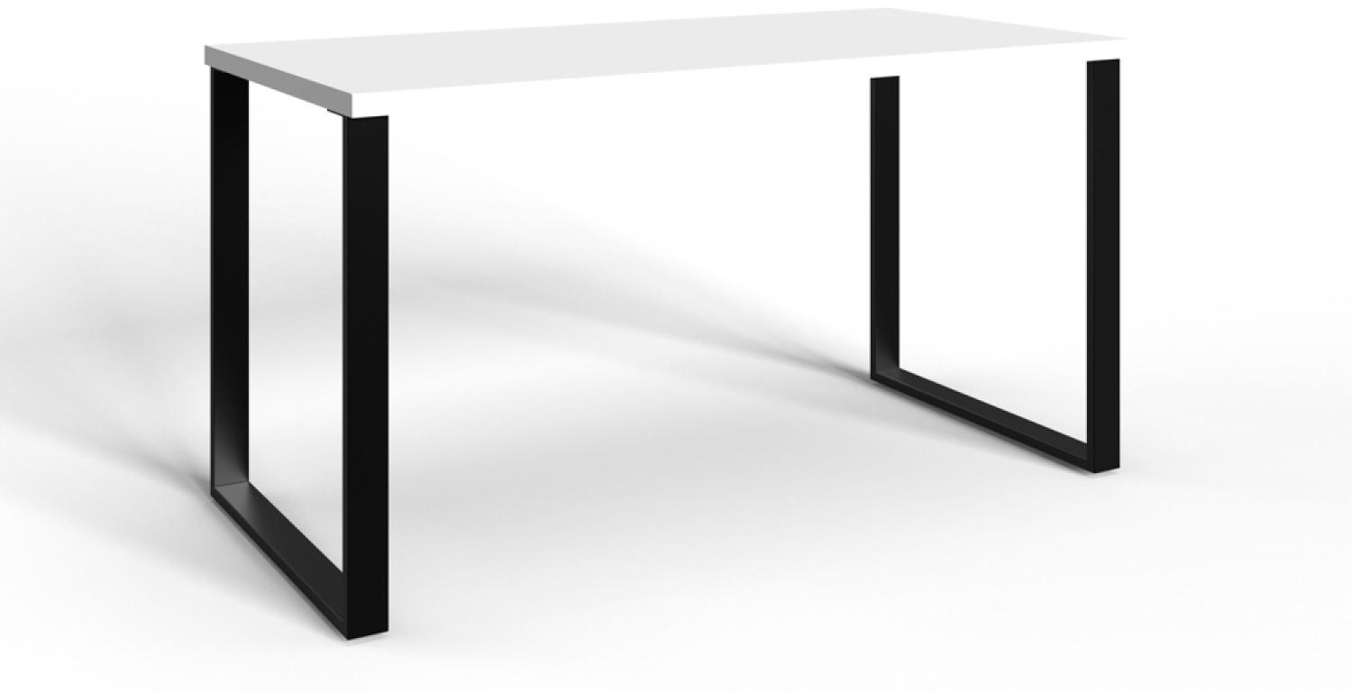Wimex Multiraumkonzept Schreibtisch Holzwerkstoff Weiß 140x70x75 cm Bild 1