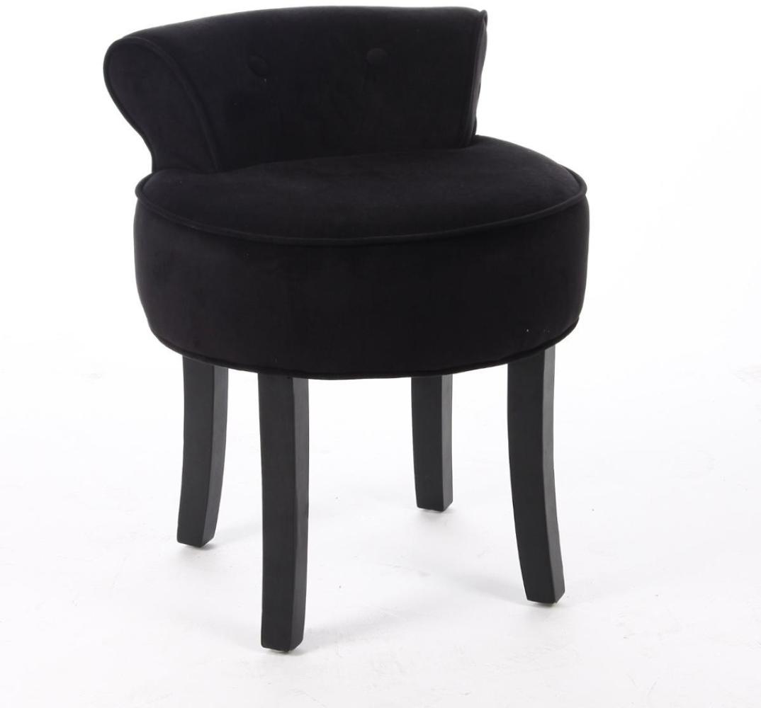 Hocker mit Rückenlehne, gepolsterter Sessel 3in1, moderner Stuhl Bild 1