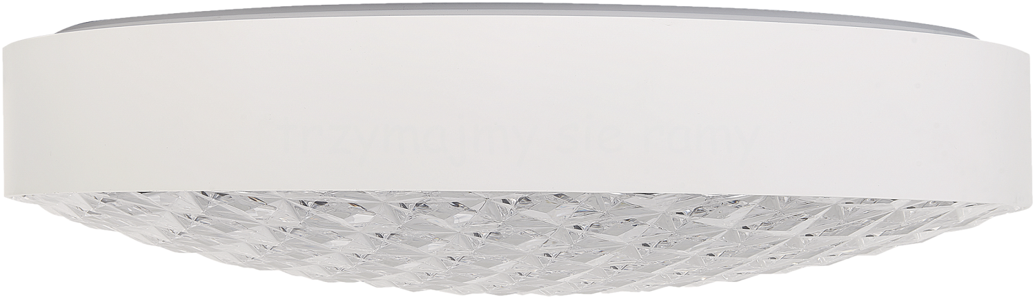 'Arli' Deckenleuchte Weiß Eisen / Kunststoff für Wohnzimmer für Salon für Flur für Schlafzimmer Bild 1