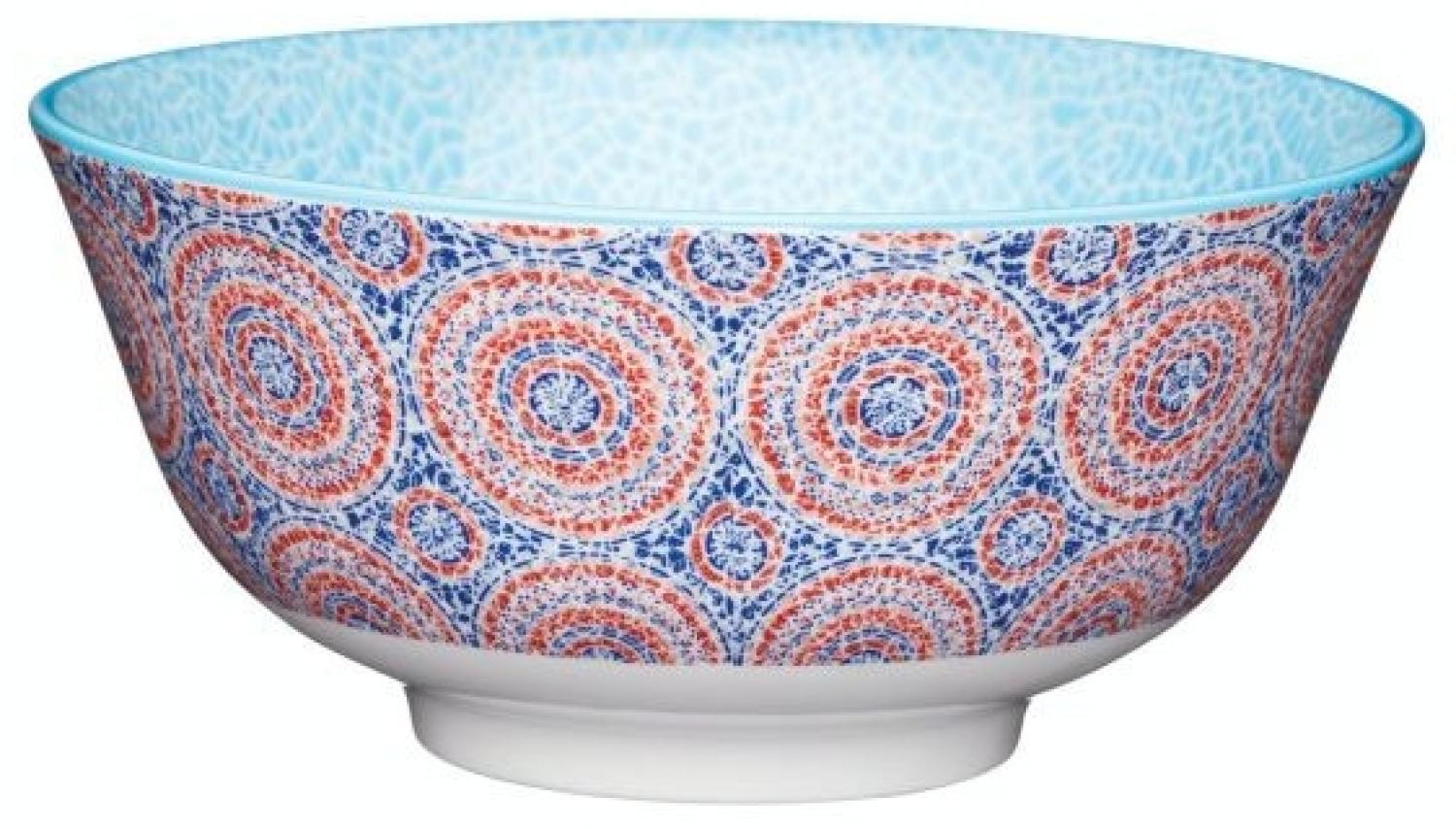 KitchenCraft Stoneware Bowl 15,7 cm Bright Tile Bild 1