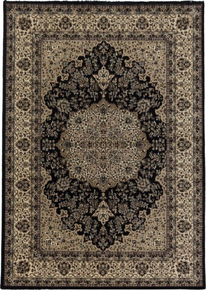 Orient Teppich Kasara rechteckig - 200x290 cm - Schwarz Bild 1