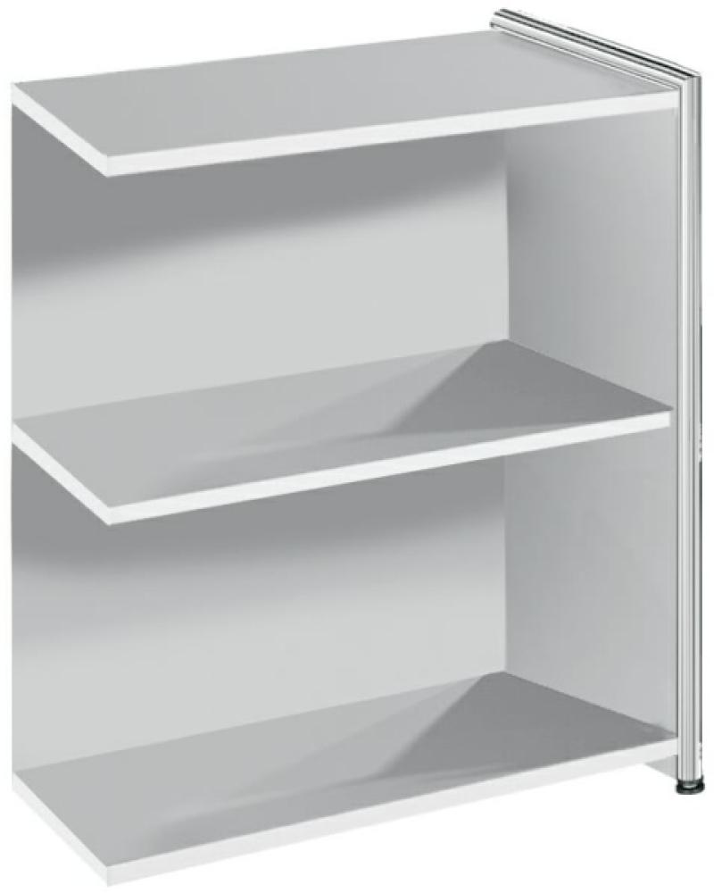 Anbau-Sideboard Artline 78x38x78 cm, Weiß Bild 1