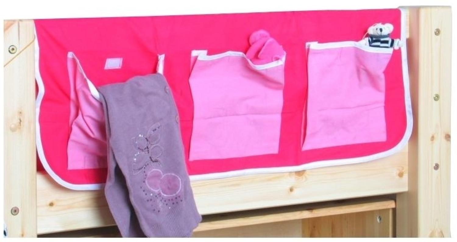 Betttasche für Hochbett pink Bild 1