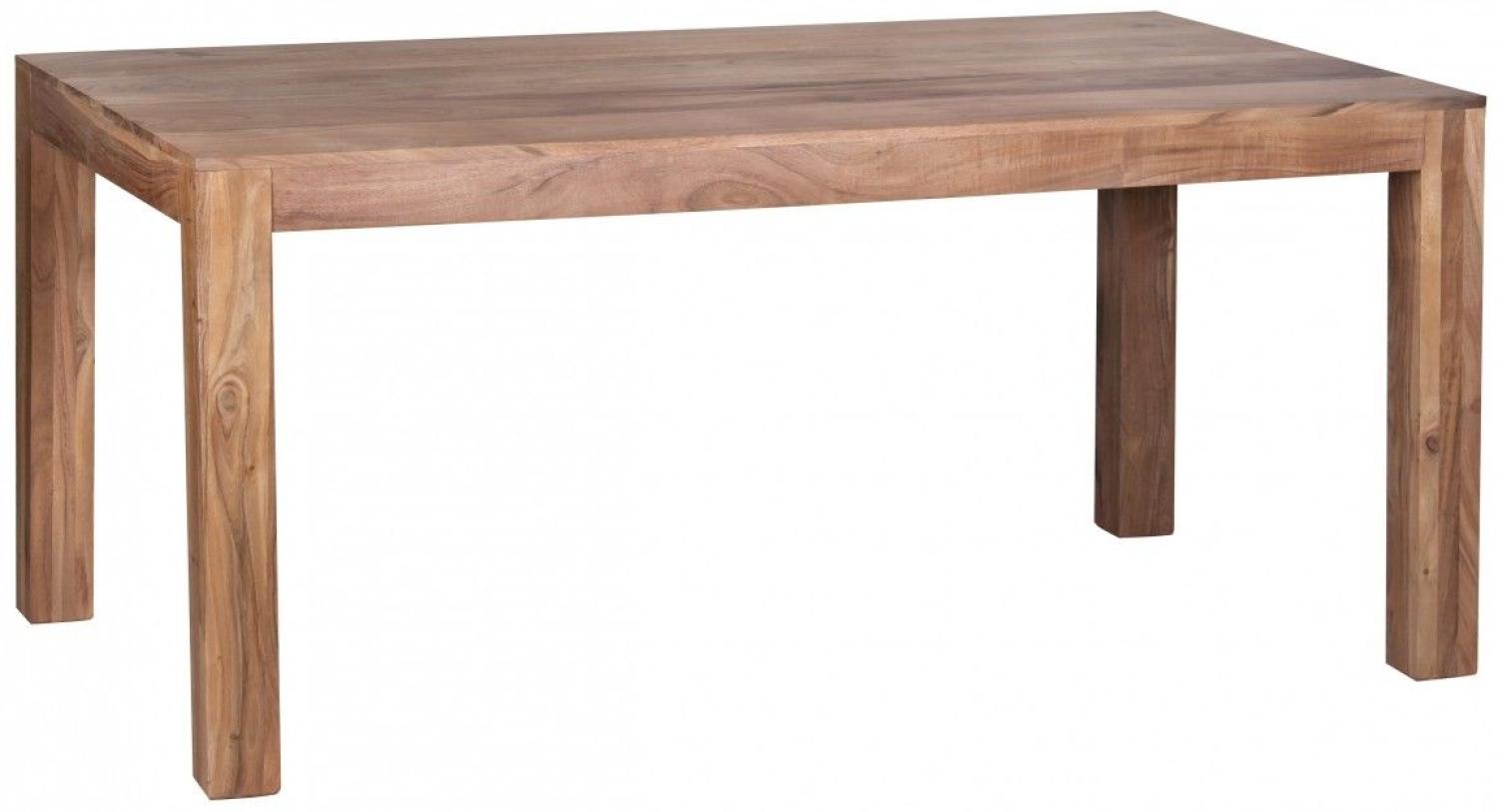 Esstisch, Esszimmer-Tisch, Massivholz, Akazie, 160 cm Bild 1