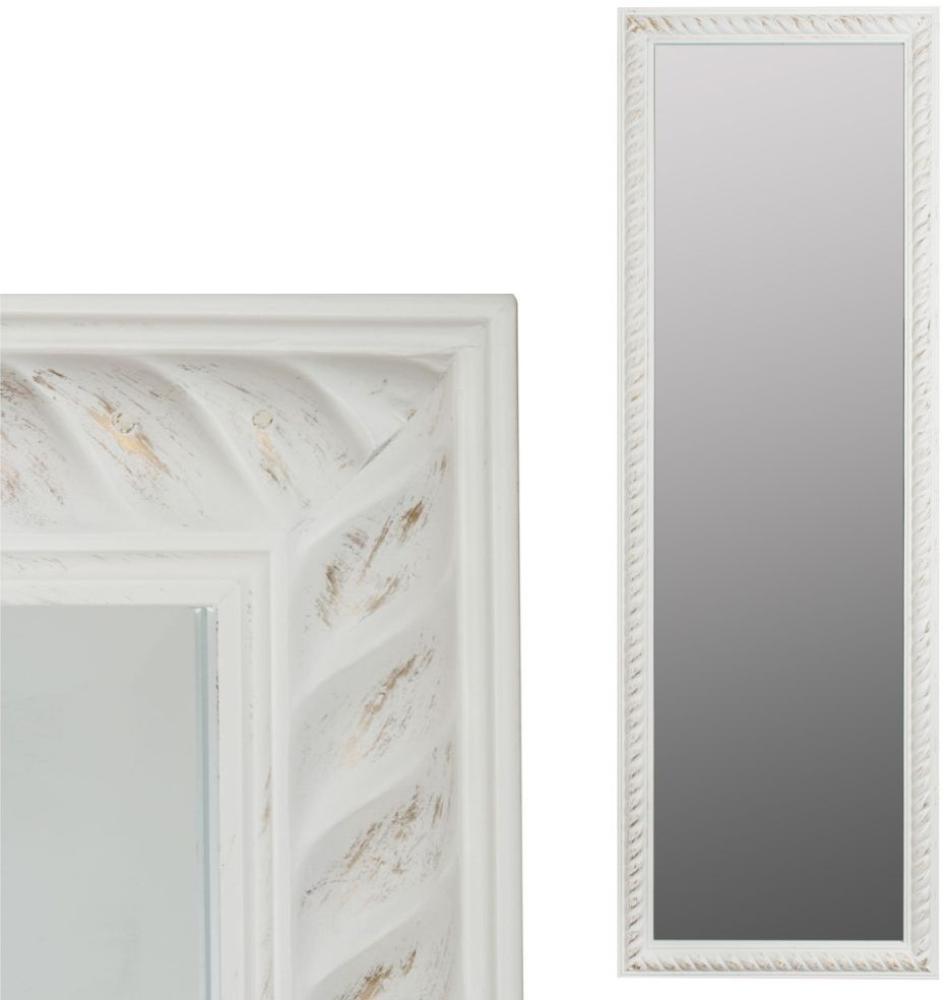 Traumhafter Spiegel MIRA 187x62cm antik-weiss Facette Holzrahmen Bild 1