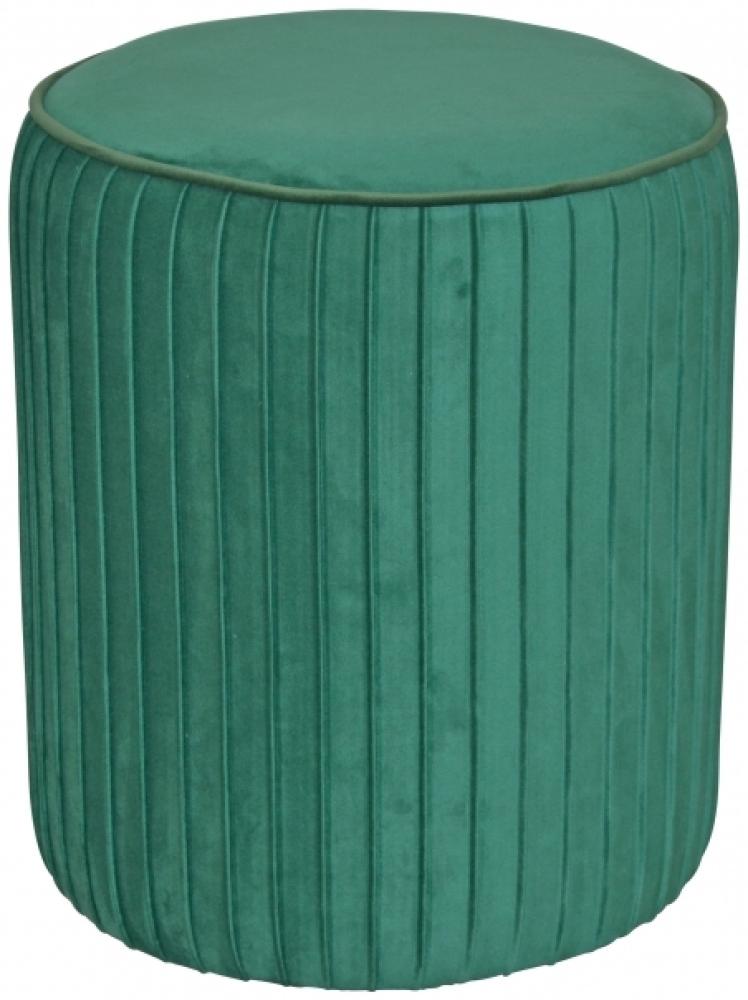 Sitzhocker/-pouf "Annabell" grün Bild 1