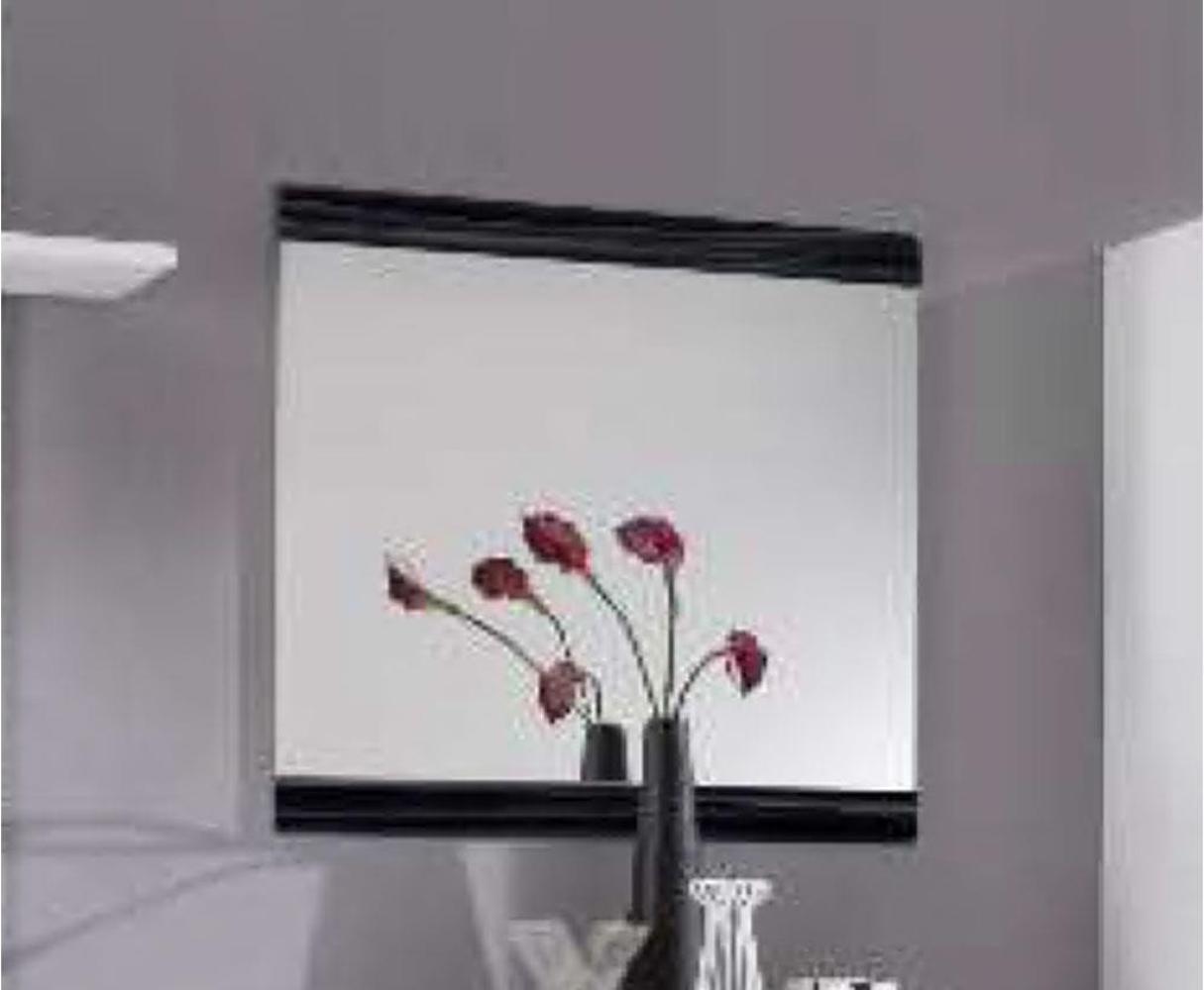 Wandspiegel SAHARA Spiegel schwarz 90x83 cm Bild 1