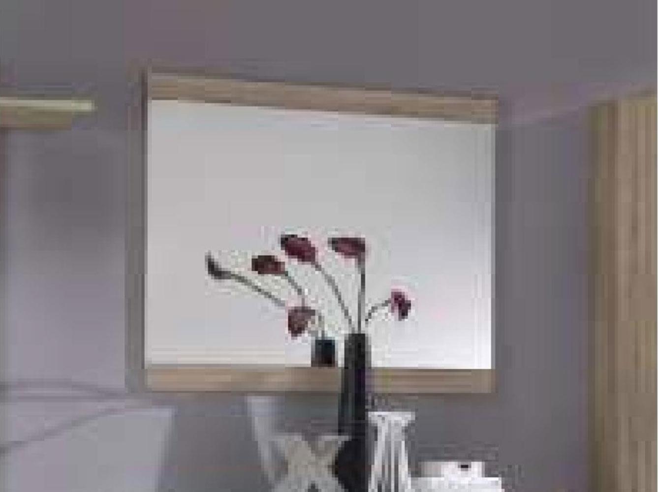 Wandspiegel DERBY Spiegel Eiche Sonoma 90x83 cm Bild 1