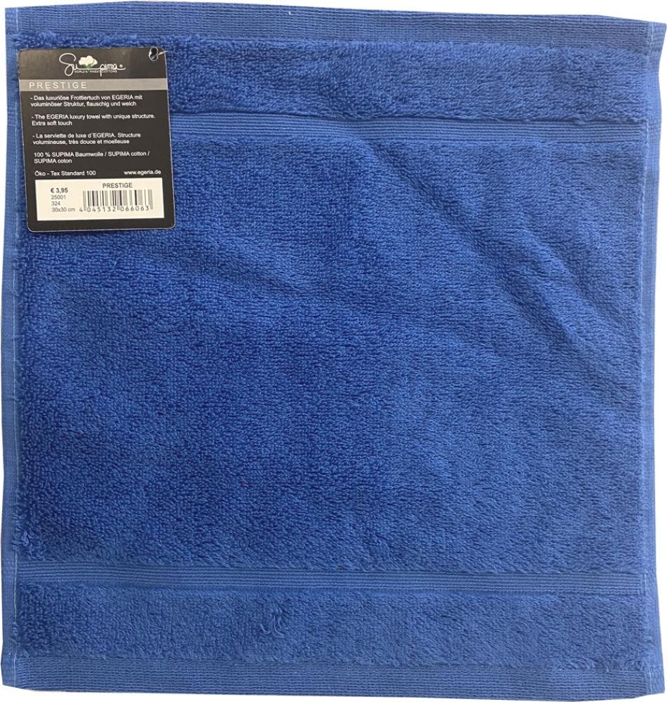 Prestige Seiftuch Waschtuch 30x30cm french blue 600 g/m² Supima Baumwolle Bild 1