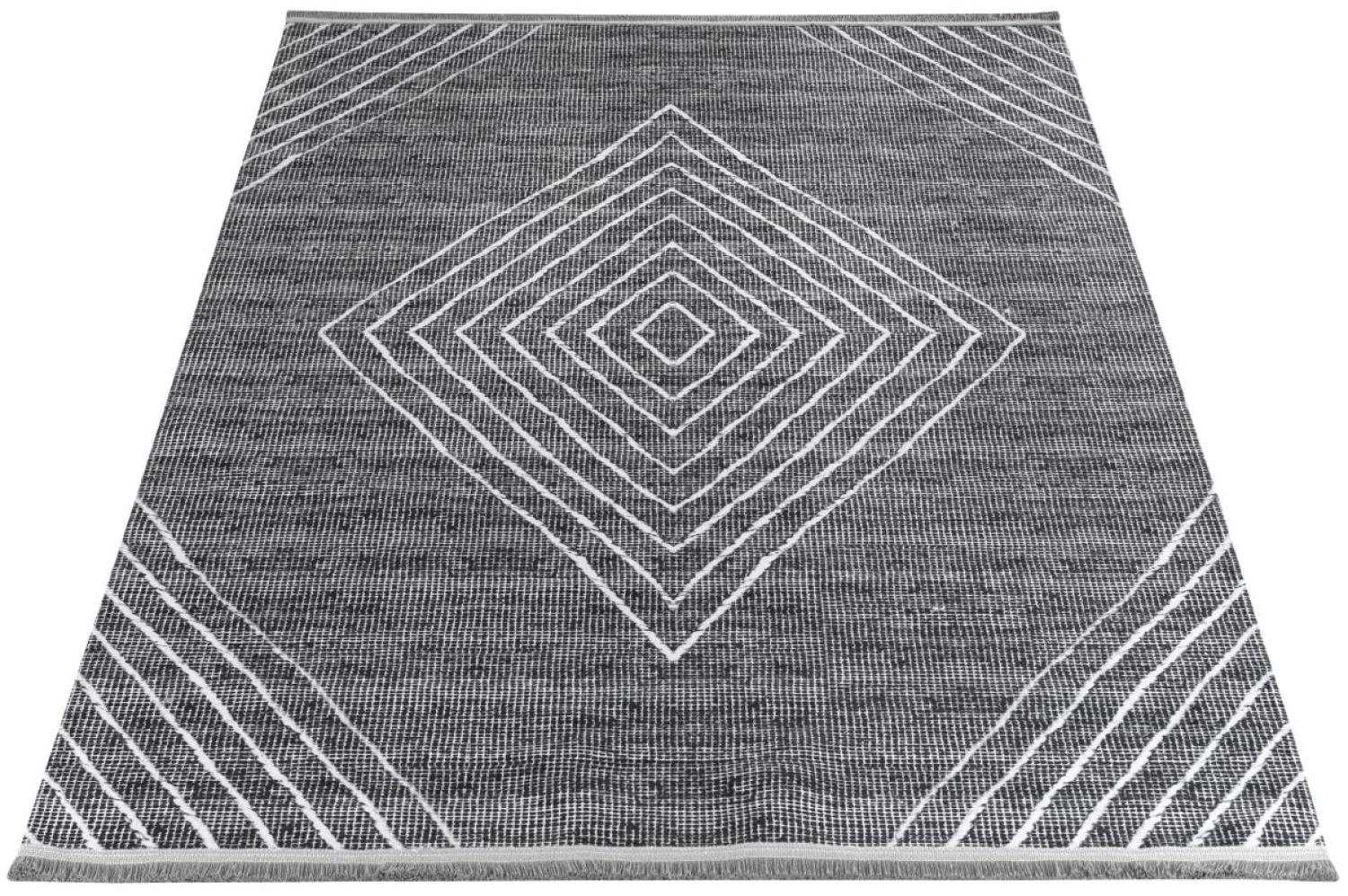 Teppich Efe - waschbar 1010 anthrazit, 160 x 230 cm Bild 1