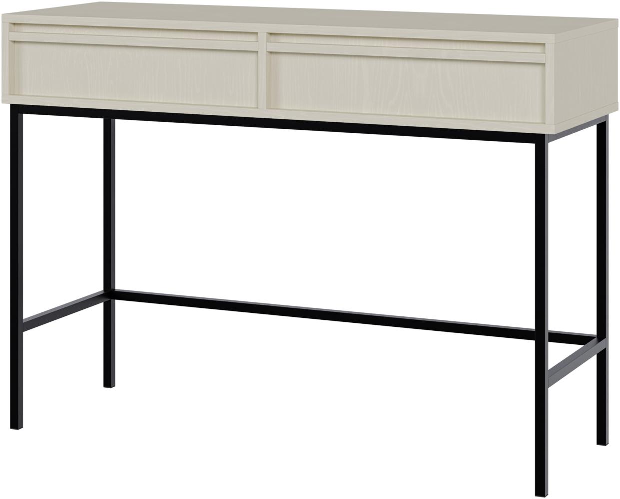 Selsey EVO - Schminktisch mit 2 Schubladen, beige, 110 cm Bild 1