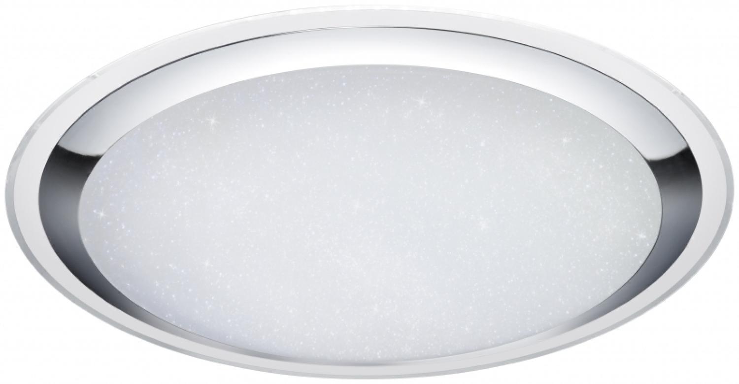 LED Deckenleuchte MIKO Deckenlampe 85 cm 95W Weiß Starlight-Effect Fernbedienung Bild 1