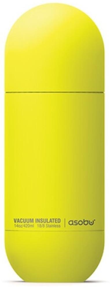 Asobu 'Orb' Trinkflaschen, Edelstahl, gelb, 460 ml Bild 1