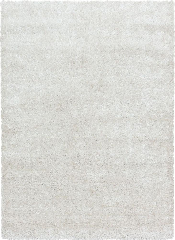 Hochflor Teppich Baquoa rechteckig - 140x200 cm - Natur Bild 1