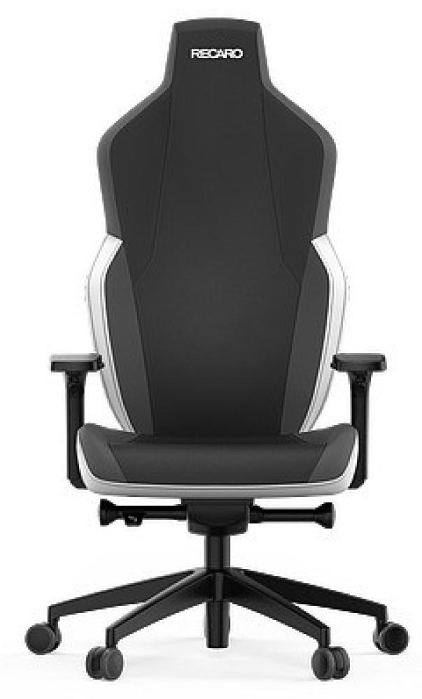 RECARO Rae Essential White | Hochwertiger Gaming Stuhl, individuell einstellbar und ergonomisch, auch als Bürostuhl, Gaming Chair aus Stoff mit Rollen, Weiß Bild 1