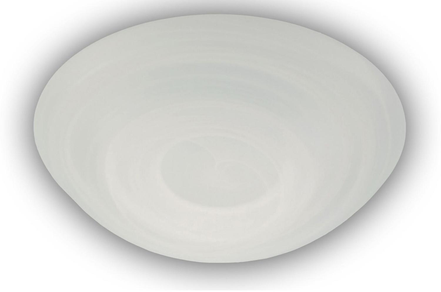 Deckenleuchte / Deckenschale rund, Glas Alabaster, Ø 20cm Bild 1