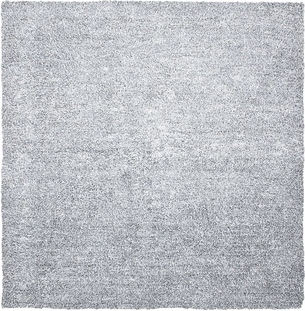 Teppich grau meliert 200 x 200 cm Shaggy DEMRE Bild 1