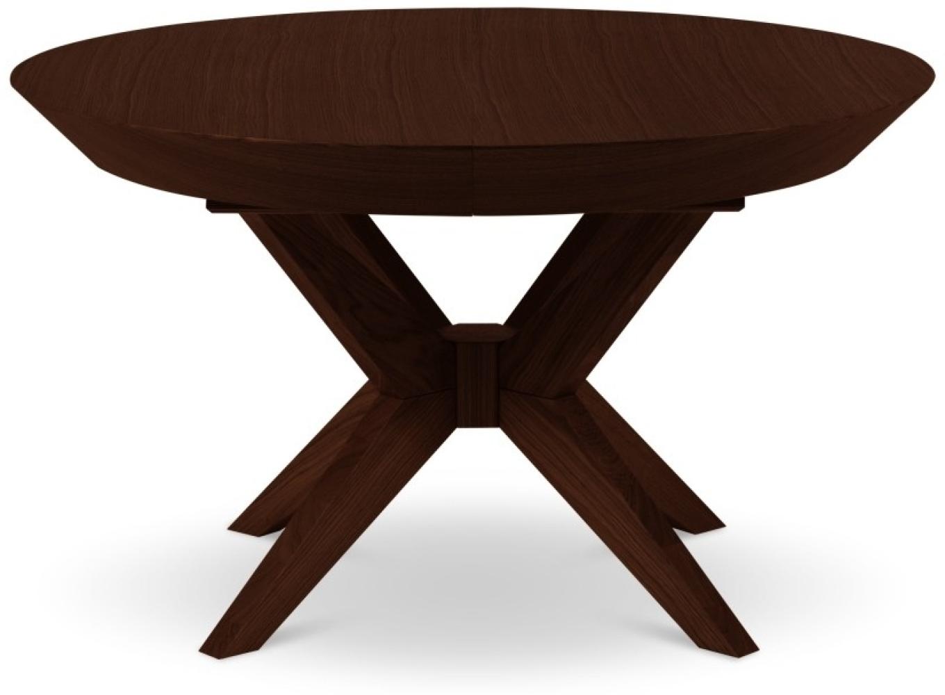 Micadoni 8-Sitzer Tisch ausziehbar Virginia 120cm | Oberfläche Dark Oak und Dark Brown Oak Bild 1