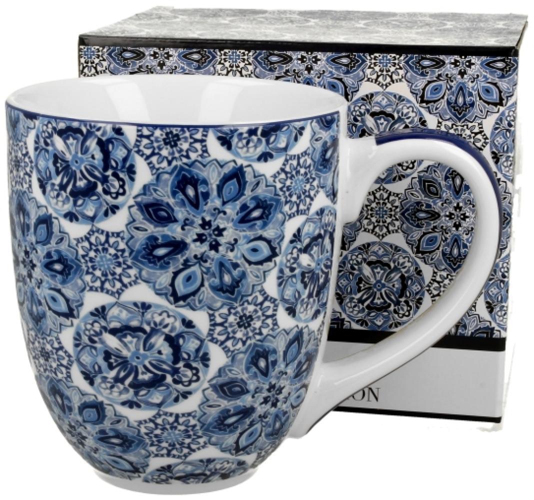 DUO BICO COLLECTION JUMBO XXL Becher 1000 ml GANIKA BLUE, New Bone China Porzellan Bild 1