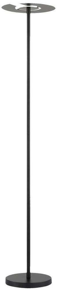Fischer & Honsel 40323 LED Stehleuchte Dent schwarz matt chrom tunable white Bild 1