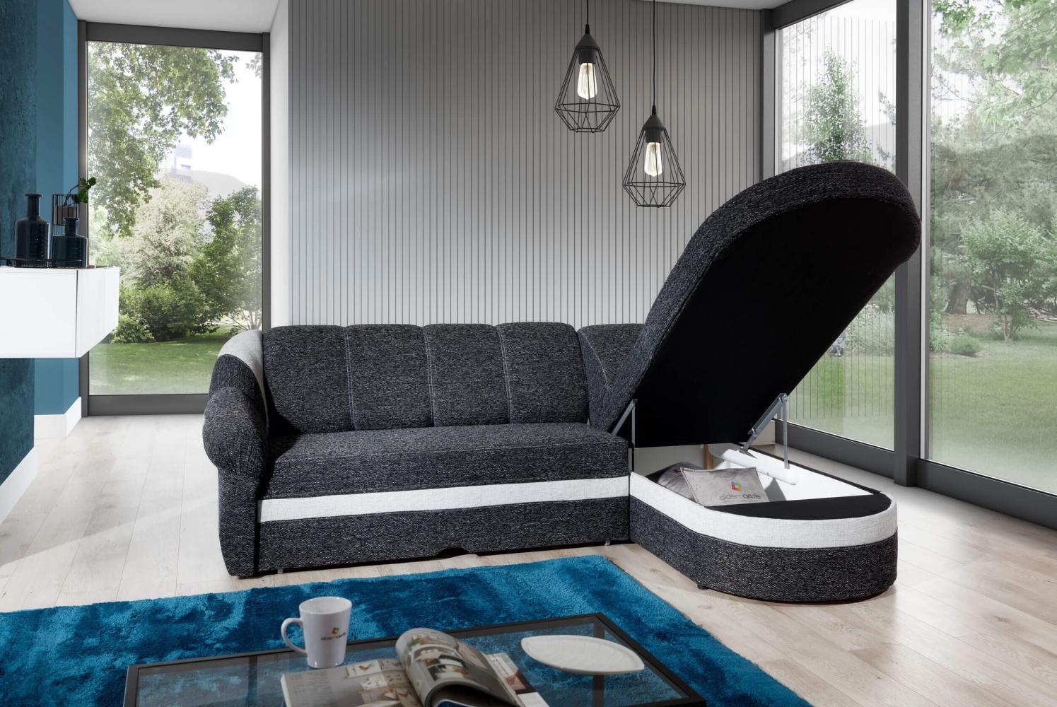 Sofa L-Form Benano-P rechts - mit Schlaffunktion - Beige Bild 1