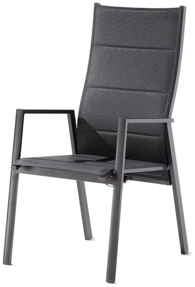 Sieger Navaro Verstellbarer Sessel Aluminium/Gepolstert Bild 1