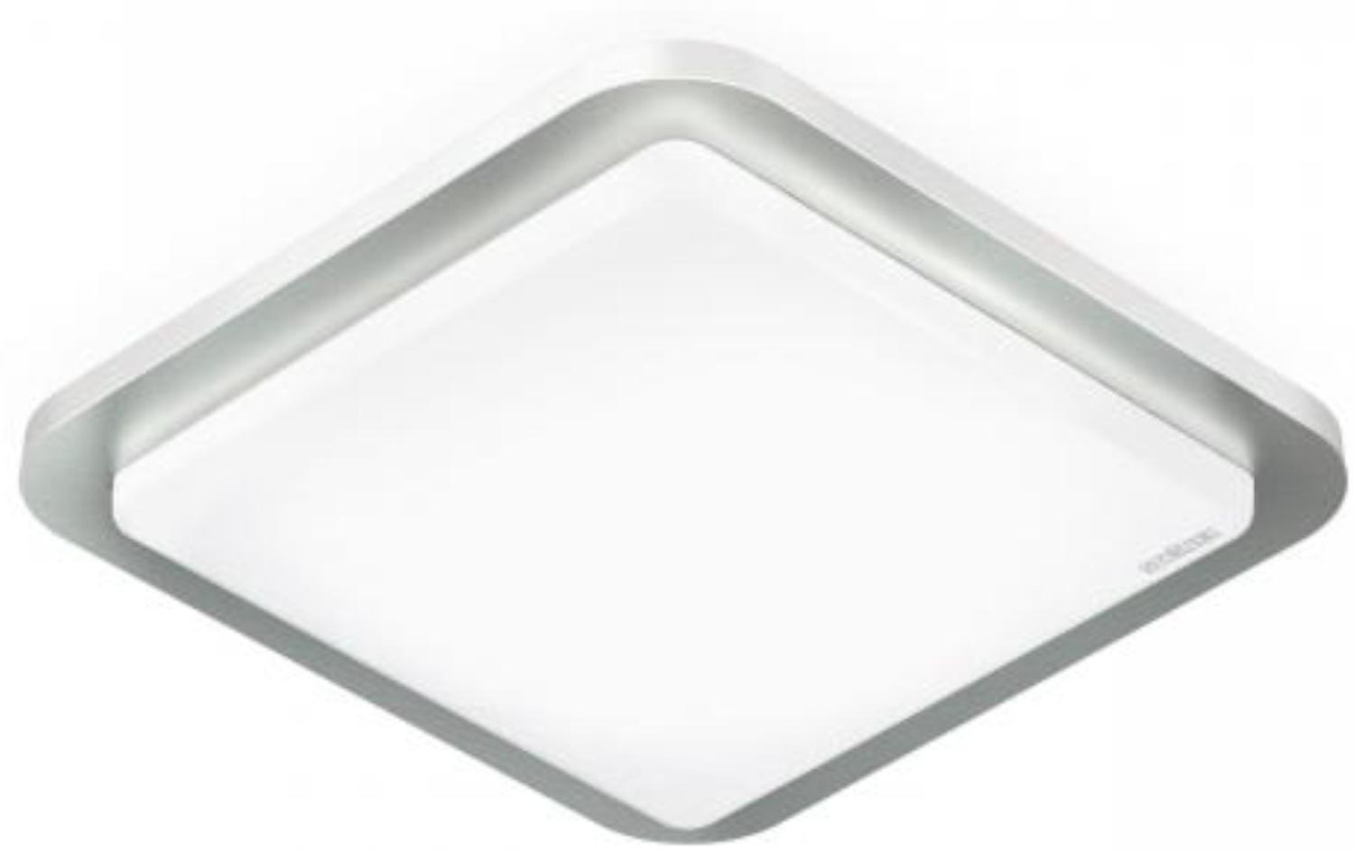 Steinel LED Innenleuchte RS LED D2 S Edelstahl, 8. 8 W Deckenlampe, 360° Bewegungsmelder, Nachtlicht, Dauerlicht Bild 1