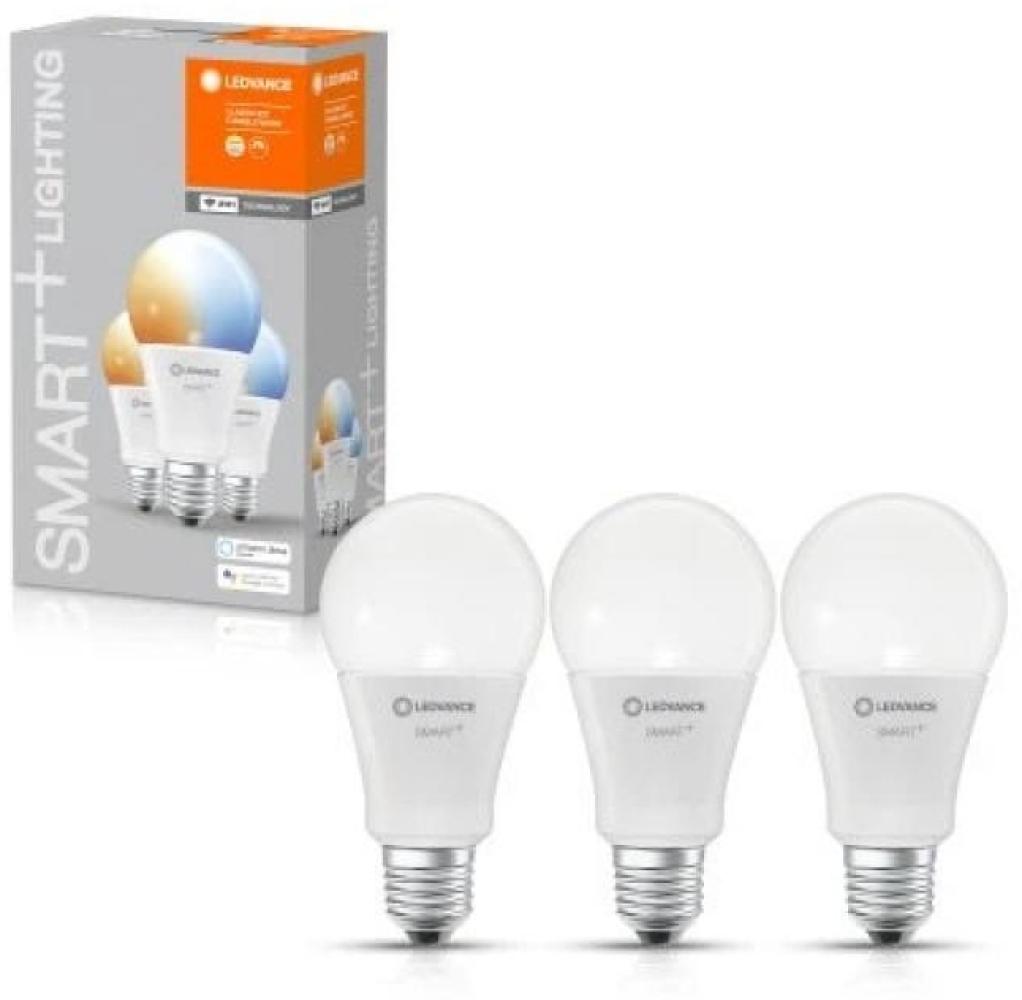 LEDVANCE 3x Wifi SMART+ Classic LED Lampe Tunable Weiß (ex 100W) 14W / 2700-6500K E27 3er Bild 1