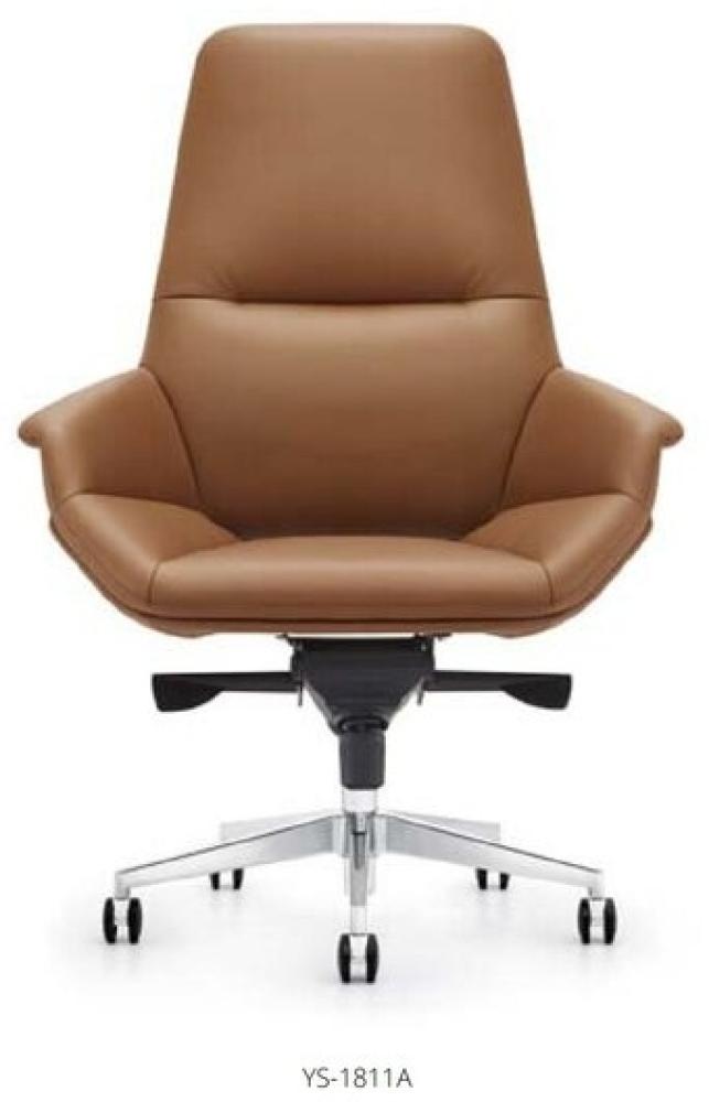 Chefsessel Deko Sessel Leder Polster Büro Stuhl Dreh Computer Stühle Sitz Bild 1