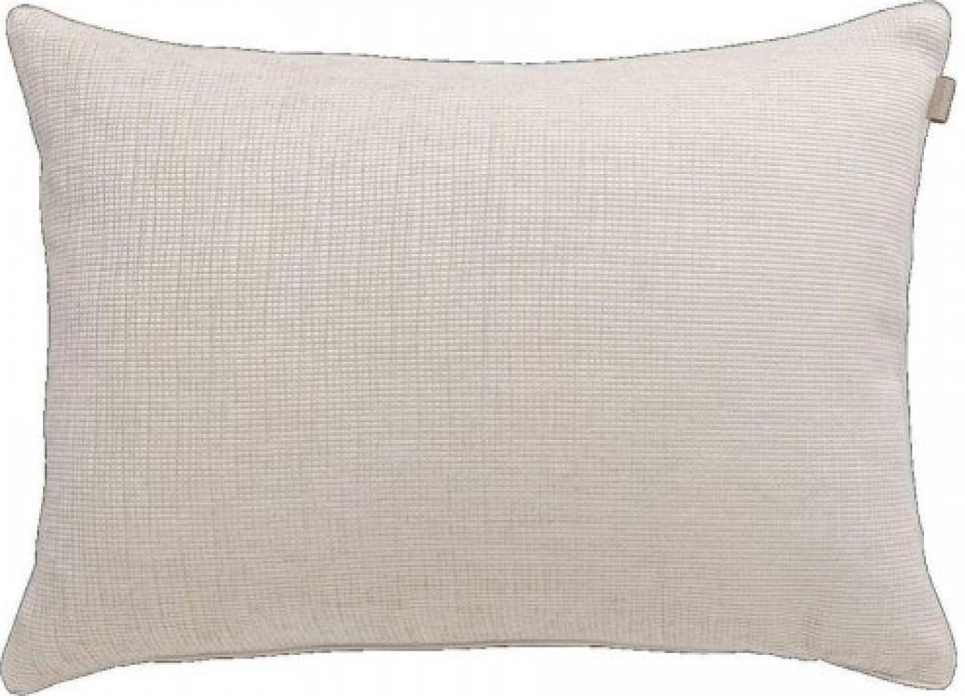 Gant Home Kissenhülle Micro Stitch Cushion White Sand (50x70cm) 853097601-100 Bild 1