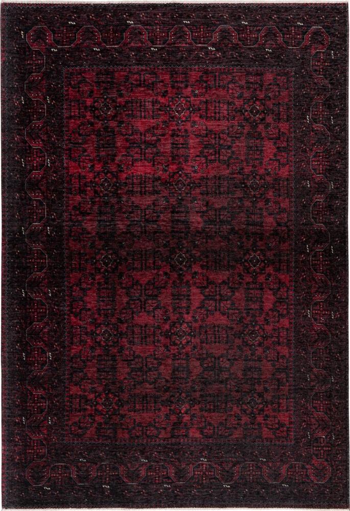 Kurzflorteppich Mottled 300 Rot 240 x 330 cm Bild 1